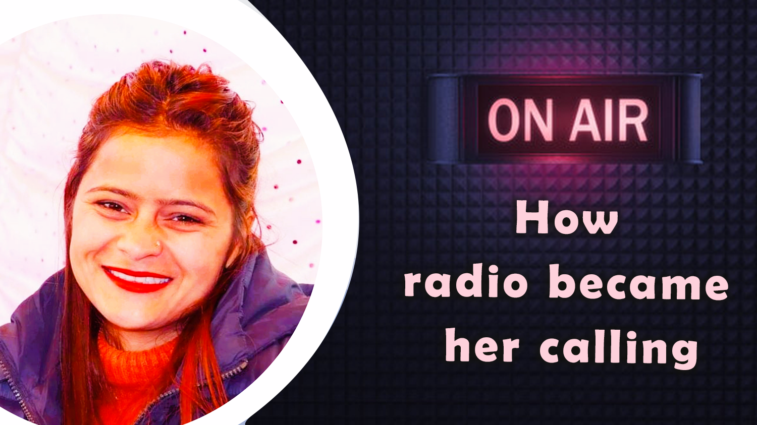 How radio became her calling